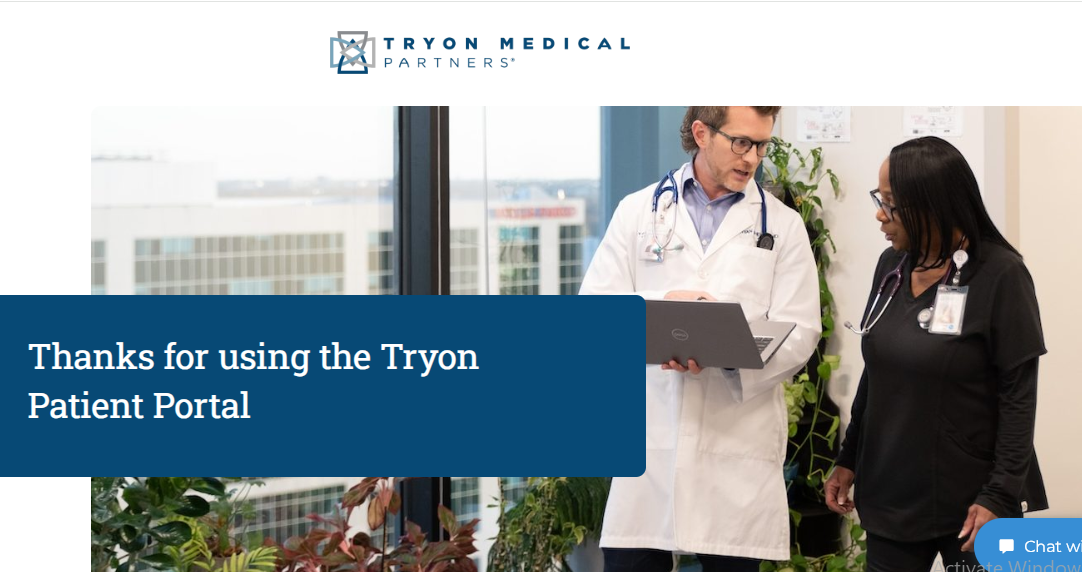 Tryon Patient Portal