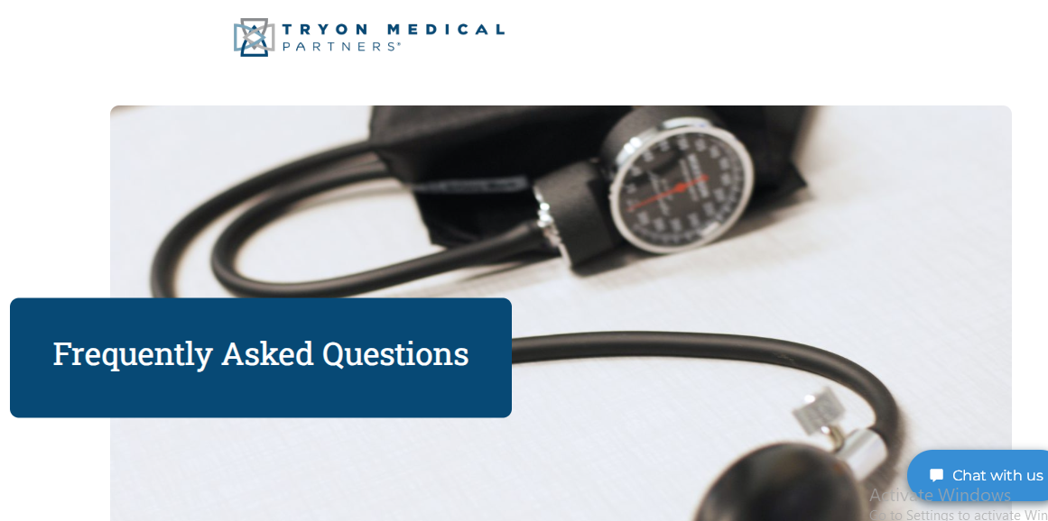 Tryon Patient Portal Frequently Asked Questions